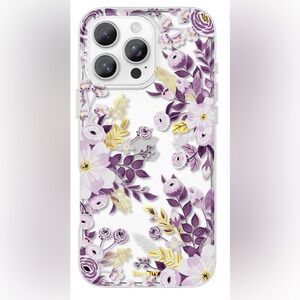 Purple Nemophila iPhone Case iPhone 14 Pro